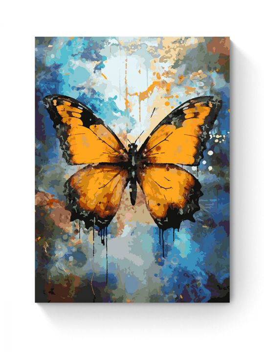 Картина по номерам на подрамнике «Бабочка» 80x60 см
