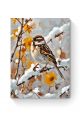 Картина по номерам на подрамнике «Воробей» 80x60 см
