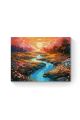 Картина по номерам на подрамнике «Яркий пейзаж» 25x20 см