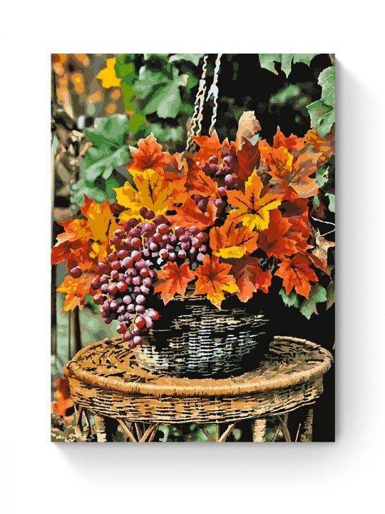 Картина по номерам на подрамнике «Осенний букет» 80x60 см