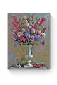 Картина по номерам на подрамнике «Цветы в вазе» 80x60 см