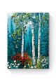Картина по номерам на подрамнике «Цветы в лесу» 90x70 см