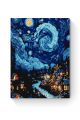 Картина по номерам на подрамнике «Звездная ночь» 25x20 см