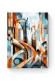 Картина по номерам на подрамнике «Мегаполис» 80x60 см