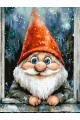 Картина по номерам на подрамнике «Добрый гном» 50x40 см