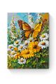 Картина по номерам на подрамнике «Бабочка» 90x70 см