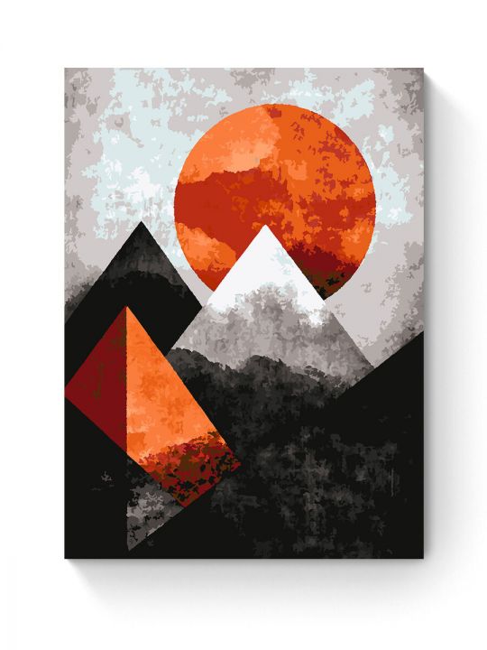 Картина по номерам на подрамнике «Пирамиды» 80x60 см