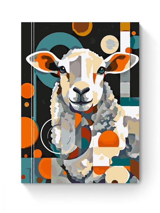 Картина по номерам на подрамнике «Овечка» 80x60 см