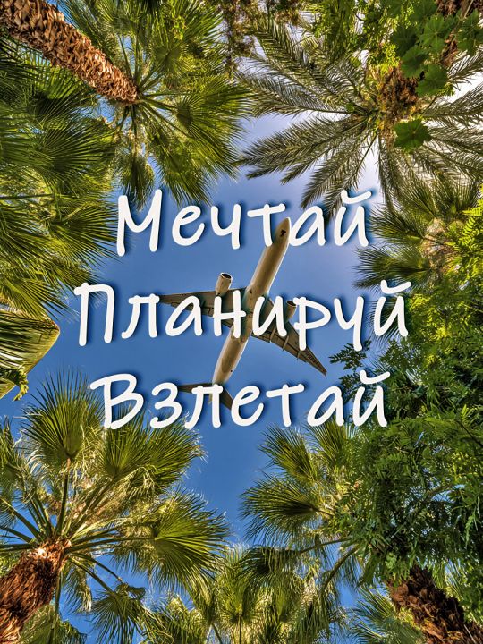 Алмазная мозаика без подрамника «Цитата дня» 90x70 см