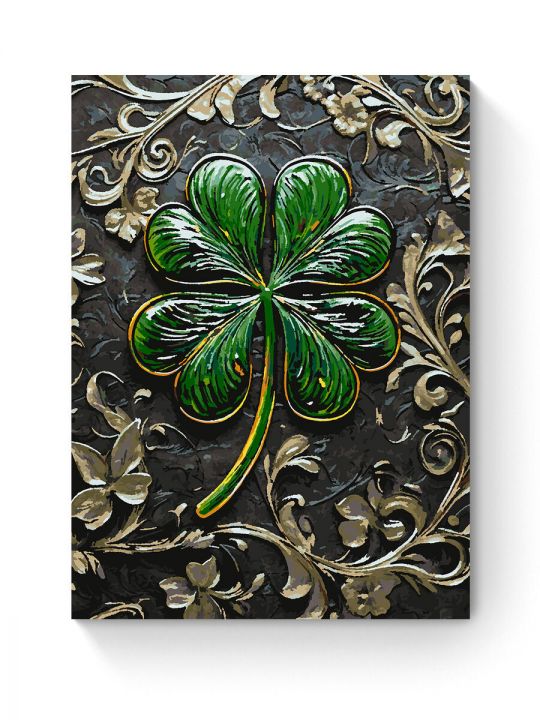 Картина по номерам на подрамнике «Клевер» 80x60 см