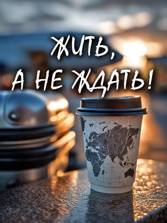 Алмазная мозаика без подрамника «Цитата дня» 50x40 см