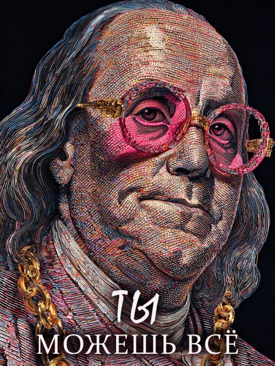Алмазная мозаика без подрамника «Ты можешь всё» 90x70 см