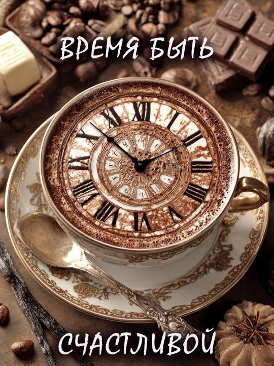 Алмазная мозаика без подрамника «Время быть» 130x100 см