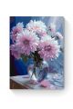 Картина по номерам на подрамнике «Георгины» 90x70 см