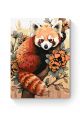 Картина по номерам на подрамнике «Красная панда» 80x60 см
