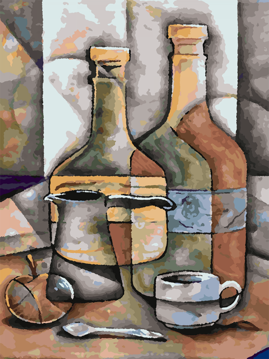 Картина по номерам без подрамника «Арт-натюрморт» 35x25 см