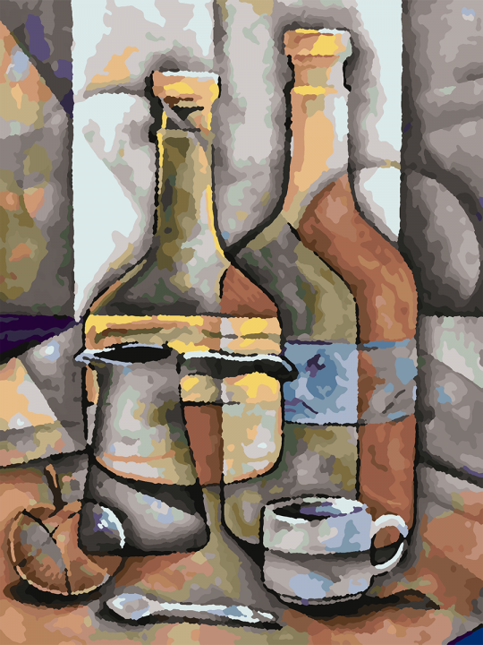 Картина по номерам без подрамника «Арт-натюрморт» 25x20 см