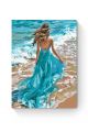 Картина по номерам на подрамнике «По волнам» 35x25 см