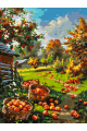 Картина по номерам без подрамника «Урожай яблок» 35x25 см