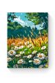 Картина по номерам на подрамнике «Поле ромашек» 35x25 см