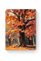 Картина по номерам на подрамнике «Осенний клён» 90x70 см