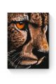 Картина по номерам на подрамнике «Гепард» 35x25 см