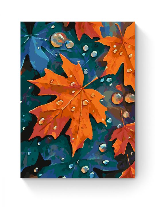 Картина по номерам на подрамнике «Краски осени» 25x20 см