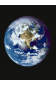 Картина по номерам без подрамника «Планета Земля» 25x20 см