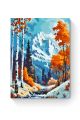 Картина по номерам на подрамнике «Осень в горах» 25x20 см