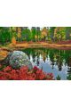Картина по номерам на подрамнике «Осень Карелии» 80x60 см