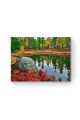 Картина по номерам на подрамнике «Осень Карелии» 90x70 см