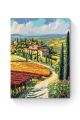 Картина по номерам на подрамнике «Виды Тосканы» 80x60 см