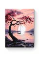 Картина по номерам на подрамнике «Розовый закат» 80x60 см