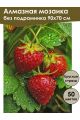 Алмазная мозаика без подрамника «Клубничка» 90x70 см