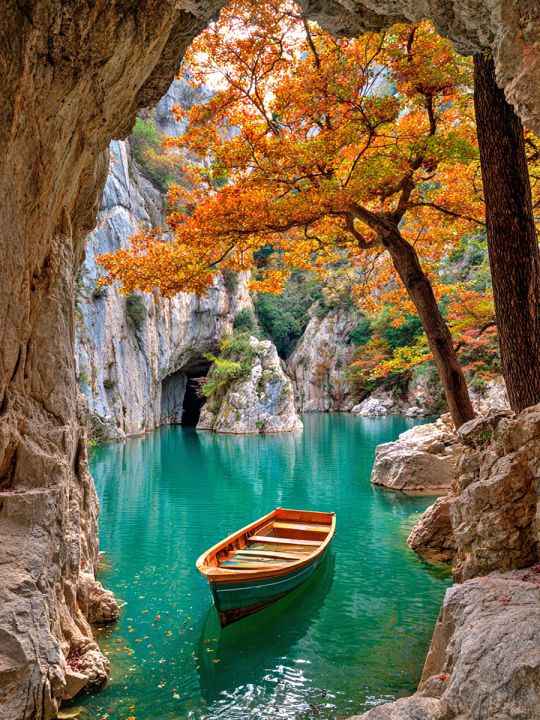 Алмазная мозаика без подрамника «Озеро в горах» 70x50 см