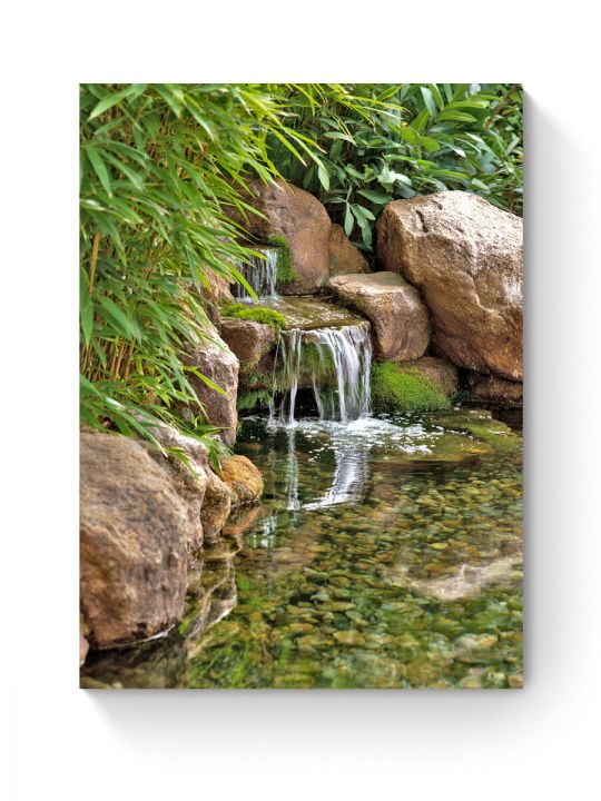 Алмазная мозаика на подрамнике «Источник» 70x50 см