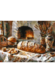 Картина по номерам на подрамнике «Домашний очаг» 25x20 см