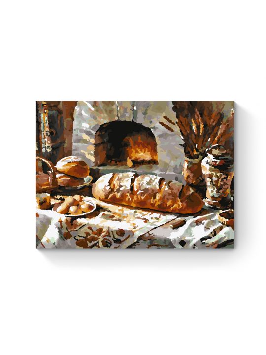 Картина по номерам на подрамнике «Домашний очаг» 25x20 см