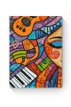 Картина по номерам на подрамнике «Музыка» 35x25 см