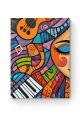 Картина по номерам на подрамнике «Музыка» 25x20 см
