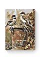 Картина по номерам на подрамнике «Воробьи» 25x20 см
