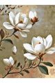 Картина по номерам без подрамника «Магнолия» 130x100 см