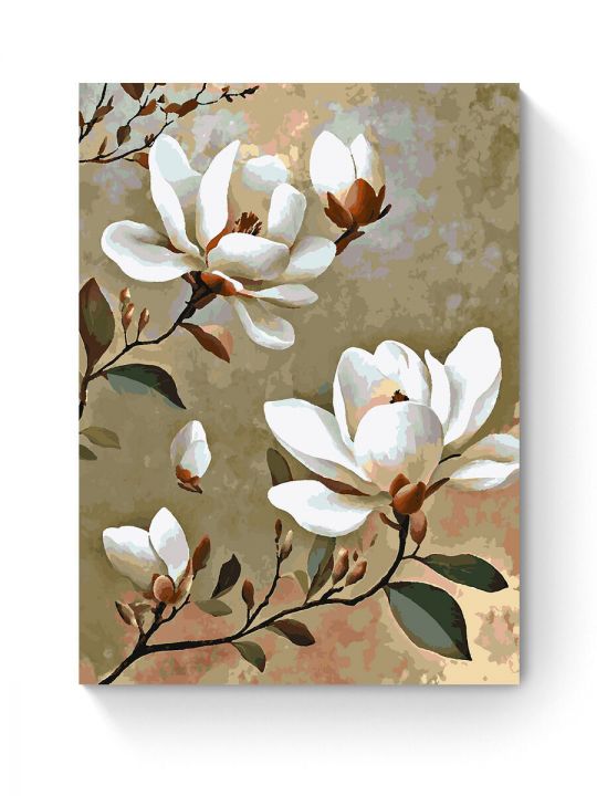Картина по номерам на подрамнике «Магнолия» 90x70 см