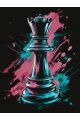 Картина по номерам без подрамника «Ферзь» 130x100 см