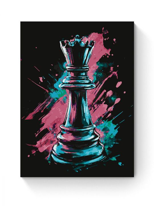 Картина по номерам на подрамнике «Ферзь» 80x60 см