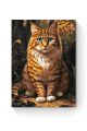 Картина по номерам на подрамнике «Рыжий кот» 90x70 см