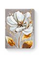 Картина по номерам на подрамнике «Белый цветок» 80x60 см