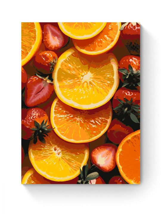 Картина по номерам на подрамнике «Яркий вкус» 80x60 см