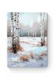 Картина по номерам на подрамнике «Зимний лес» 90x70 см