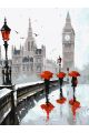 Картина по номерам без подрамника «Лондон» 130x100 см